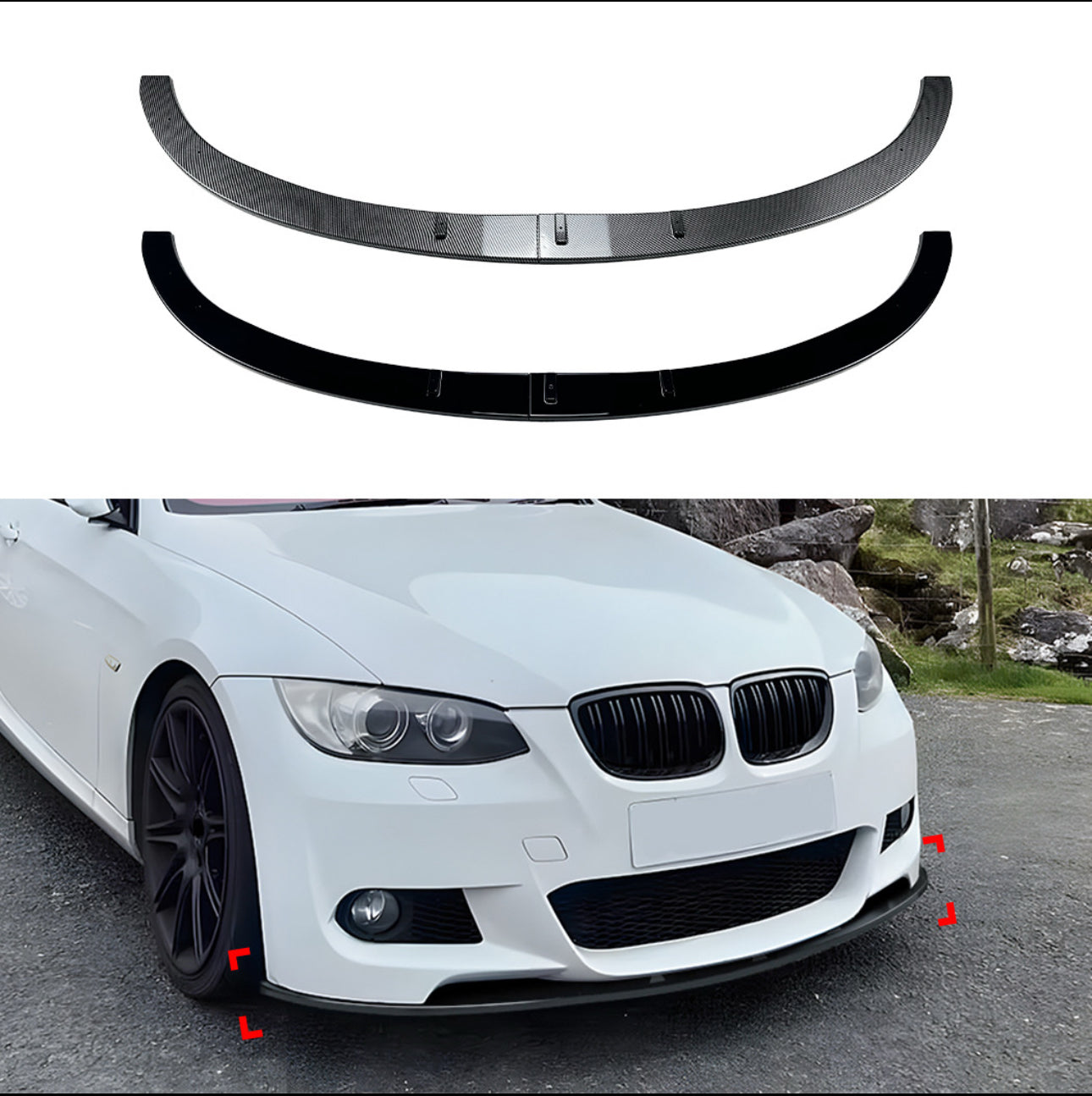 Преден лип M SPORT за BMW E92,93 LCI. | LCI M-SPORT LIP BMW E92,93.