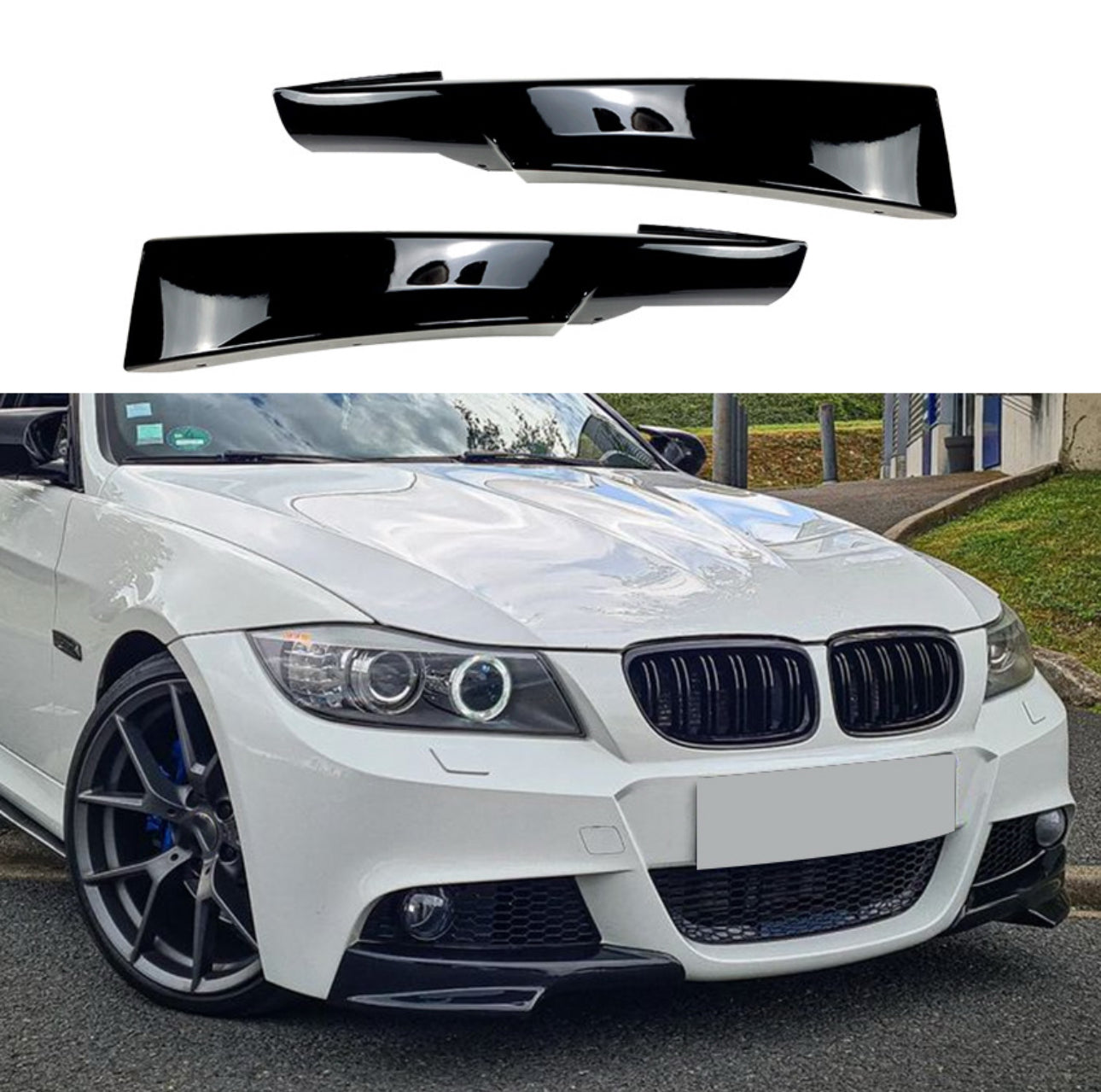 Предни Сплитери за BMW E90,91 LCI M-Tech