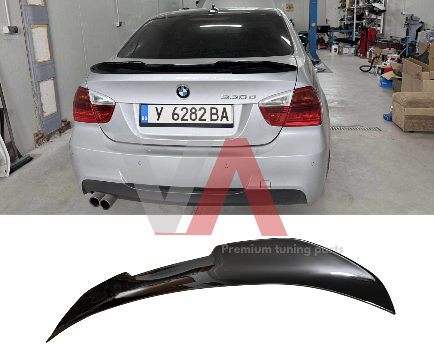 Спойлер за багажник ПСМ BMW E90 (2004-2013)